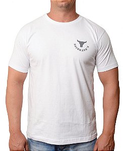 Camiseta Masculina Country Boibrand's Peão - Branco