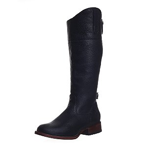 Bota Hipica Masculina com faca Acoplada Preto - Silverado Botas