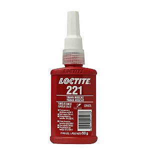 Adesivo Loctite 221 Trava Roscas e Parafuso Fenda 50g - LOCTITE