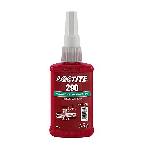 Adesivo Loctite 290 Trava Roscas Anaeróbico Capilar Verde 50g