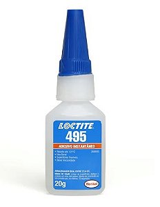 Loctite 495 Adesivo Instantâneo Super Bonder Baixa Viscosidade 20g