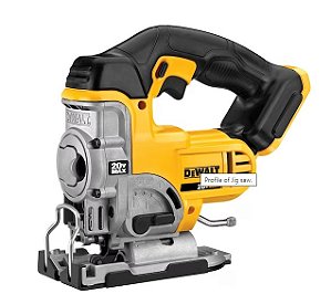 Serra Tico-Tico Sem Fio de 20V MAX* (Sem Bateria e Sem Carregador) - DEWALT