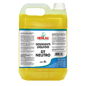 Detergente neutro - DT-NEUTRO - 5L - HENLAU