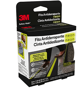 Fita Antiderrapante 50mm x 5m Safety-Walk Neon - H0002224485 - 3M