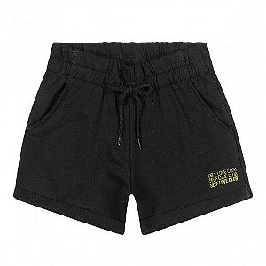 Shorts Moletom Juvenil Feminino - Beats