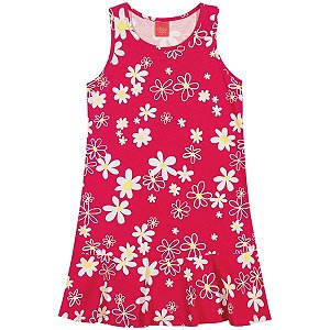 Vestido Infantil/Juvenil Menina Floral - Elian