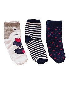 Kit Meia Winston Fun Socks