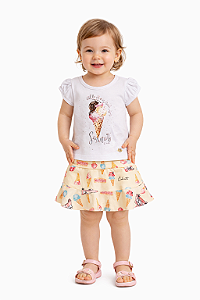 Conjunto Infantil Feminino Colorittá – Ice Cream Summer