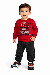Conjunto Infantil Menino Moletom – Estilo e Conforto (Elian)