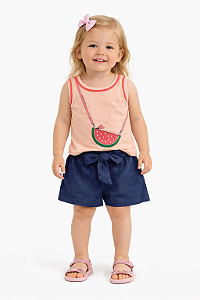 Conjunto Infantil Minore Rosa