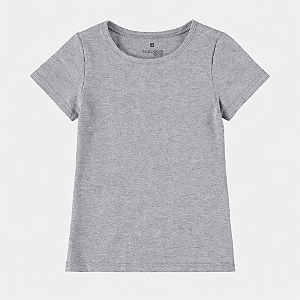 Blusa Infantil Menina Decote Redondo Em Cotton Conforto Malwee Kids