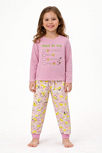 Pijama Infantil Meia Estação Brilha no Escuro