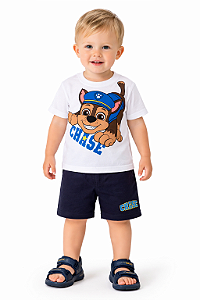Conjunto Infantil Masculino Patrulha Canina (Chase)