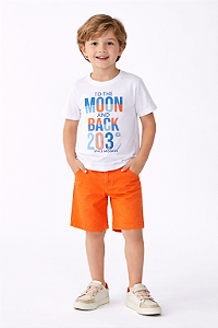 Conjunto Infantil Masculino LP Kids – Estilo Casual Moderno 🧡