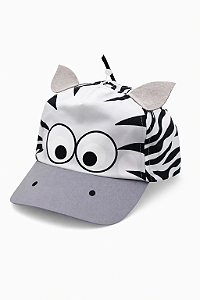 Boné Infantil Bichinhos – Zebra