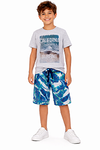 Conjunto Infantil Masculino – Estilo Praia e Conforto