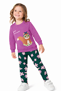 Conjunto Infantil Feminino Malwee Kids