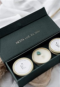 Caixa trio Velas