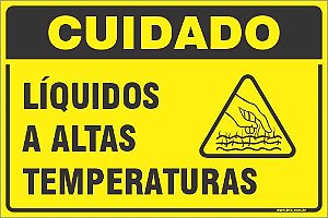 Placa de cuidado líquidos  a altas temperaturas