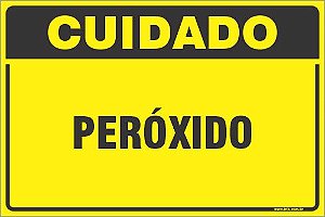 Placa de cuidado peróxido