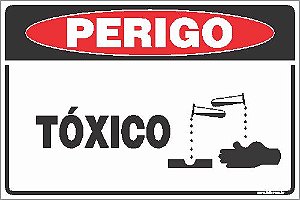 Perigo - Tóxico - Iplacas Sinalização