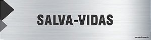 Placa de identificação salva-vidas