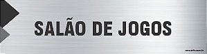 Placas Salão de Jogos