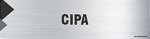 Placa de identificação cipa