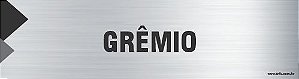 Placa de identificação grêmio