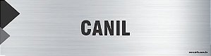 Placa de identificação canil