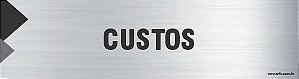 Placa de identificação custos