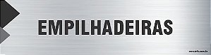 Placa de identificação empilhadeiras