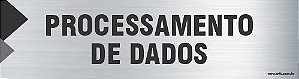 Placa de identificação processamento de dados