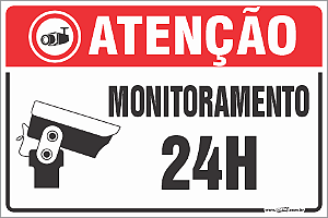Placas residenciais monitoramento 24h
