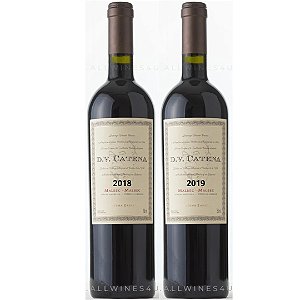 Vinho Argentino Dv Catena Malbec Malbec Kit 2018 e 2019 750ml