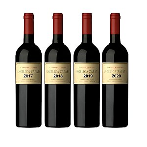 Vinho Kit Angélica Zapata Cabernet Sauvignon Kit 2017-2018-2019-2020