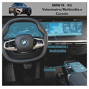 Película Proteção Interna Multimidia BMW IX Ppf Antiriscos
