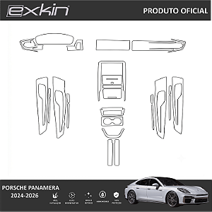 Kit PPF de Proteção Interno Completo - Porsche Panamera - 2024 á 2026