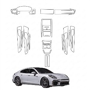 Kit PPF de Proteção Interno Completo - Porsche Panamera - 2024 á 2026