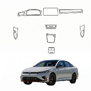 Kit PPF de Proteção Interno Completo - Volkswagen Jetta GLI  - 2025 á 2026