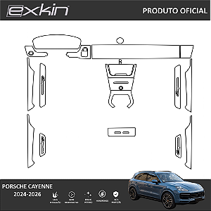 Kit PPF de Proteção Interno Completo - Porsche Cayenne - 2024 á 2026