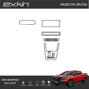 Kit PPF de Proteção Interno Completo - Ram Rampage - 2023 á 2027