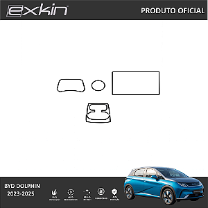 Kit PPF de Proteção Interno Completo - BYD Dolphin - 2023 á 2025