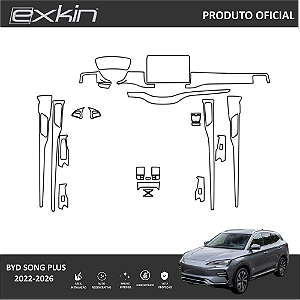 Kit PPF de Proteção Interno Completo - BYD Song Plus - 2022 á 2026