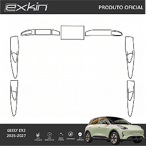 Kit PPF de Proteção Interno Completo - Geely Ex2 - 2025 á 2027