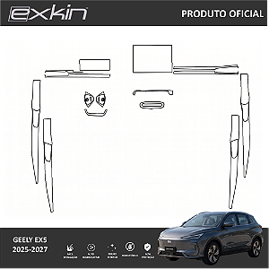Kit PPF de Proteção Interno Completo - Geely Ex5 - 2025 á 2027
