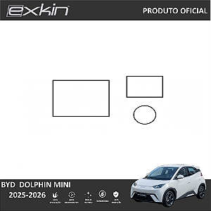Kit PPF de Proteção Interno Completo - BYD Dolphin Mini - 2025 á 2026