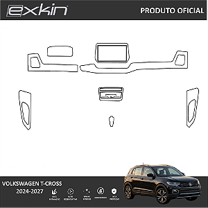 Kit PPF de Proteção Interno Completo - Volkswagen T-Cross - 2024 á 2027