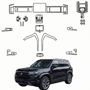 Kit PPF de Proteção Interno Completo - Denza B5 - 2025 á 2027