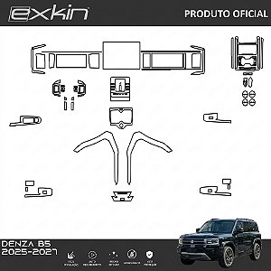 Kit PPF de Proteção Interno Completo - Denza B5 - 2025 á 2027